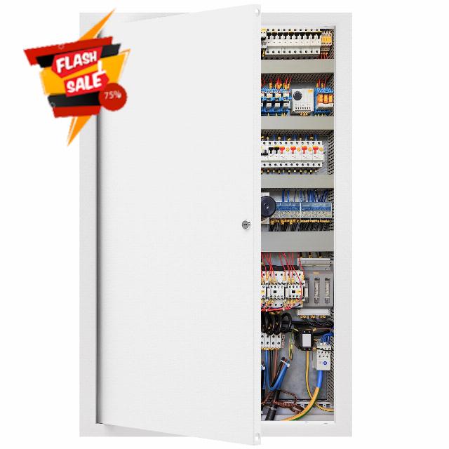 Thick 1 mm Access Panel for Drywall 16x24 – Screwdriver-Operated Latch | Reinforced Attic/Plumbing Access Door