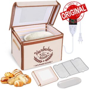 Folding Bread Proofing Box 68-131℉ Temp Control & 99H Timer