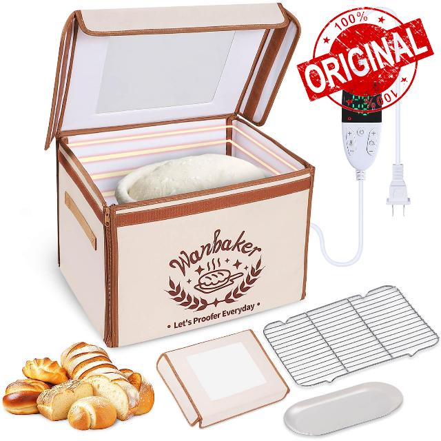 Folding Bread Proofing Box 68-131℉ Temp Control & 99H Timer