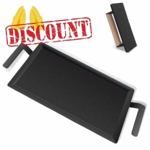 Universal Heavy Carbon Steel Griddle for Gas Grill