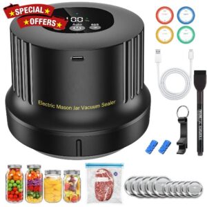 Mason Jar Vacuum Sealer Kit-Fully-Automatic-Canning-Jar-Sealer-Vacuum-Sealing