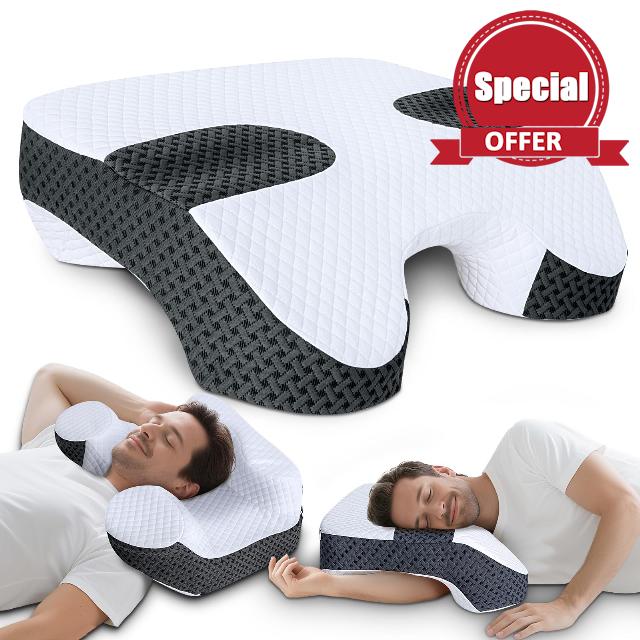 SAHEYER Side Sleeper Pillow with Arm Holes