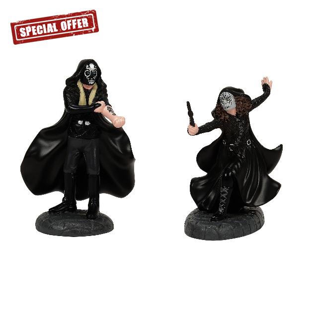 Department 56 Harry Potter Village Accessories The Death Eaters Figurine Set