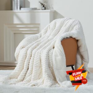 Mr. Sandman Weighted Blankets for Adults Queen Size 15lbs