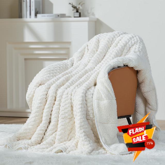 Mr. Sandman Weighted Blankets for Adults Queen Size 15lbs