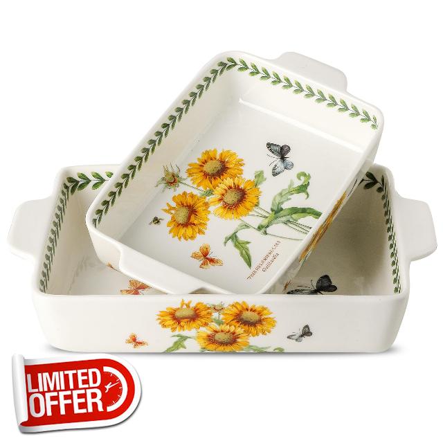 Ceramic Baking Casserole Dish with Handles