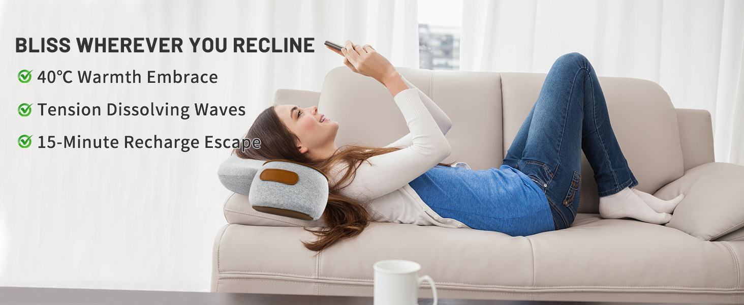 artuvate neck massager artuvate fisiorest 3 in 1 neck massager