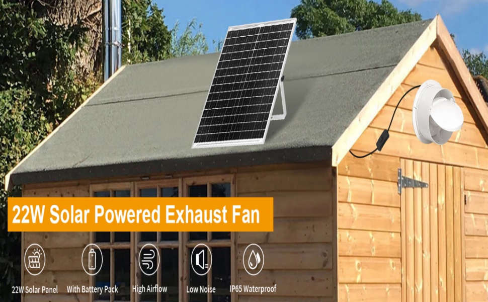 Solar Exhaust Fan