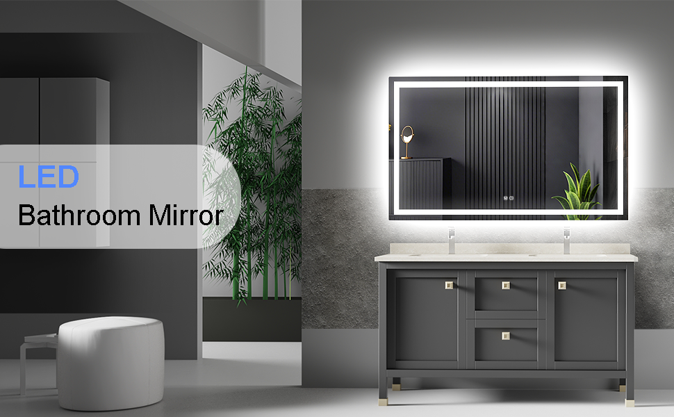 led bathroom mirror