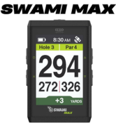 Swami KISS 2.0 Handheld Golf GPS Ragnefinder with Integrated Magnets - Grey