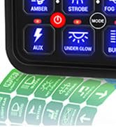 Auxbeam RGB 6 Gang Switch Panel RA60 Auto-Dimmable Switch Panel w/Momentary Toggle Pulsed, Contro...
