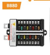 Auxbeam 8 Gang Switch Panel BA80, Universal Circuit Control Relay System Box with Automatic Dimma...