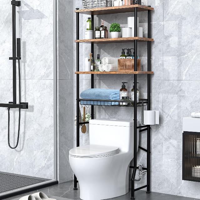 Over-The-Toilet Storage Shelves