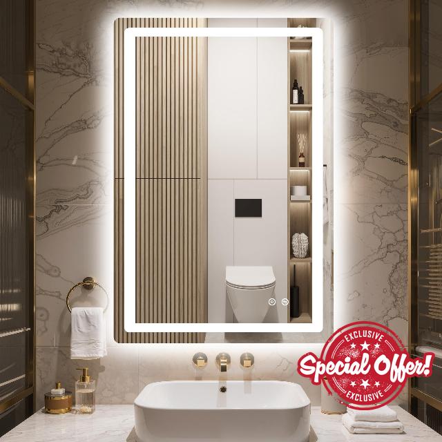 Delma LED Bathroom Mirror with Lights