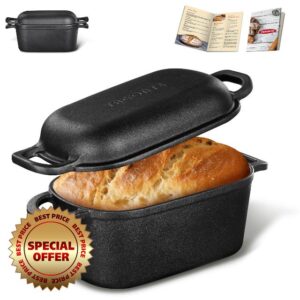 2 in 1 Dutch Oven for Sourdough Bread Baking
