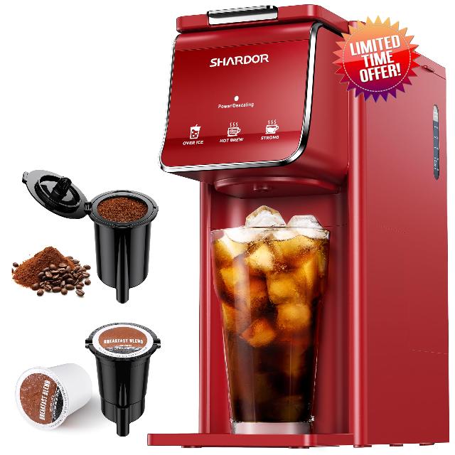 SHARDOR Hot & Iced Coffee Maker