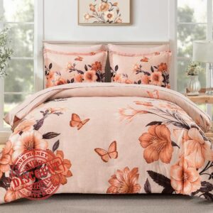 Floral King Size Comforter Set