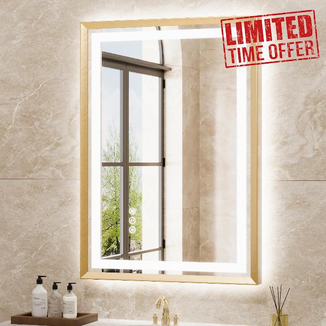 20"x 28" LED Bathroom Mirror with Lights