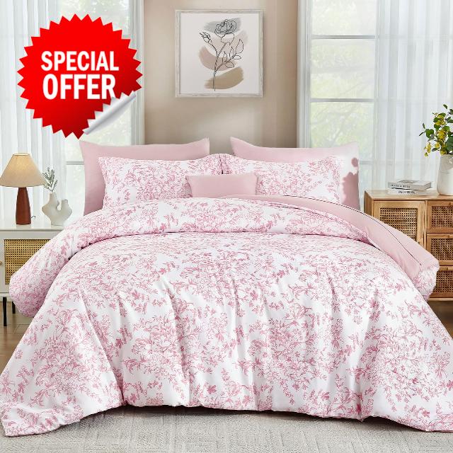 WONGS BEDDING Queen Size Comforter Set