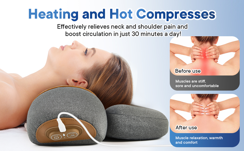 3 in 1 Neck Massages Pillow