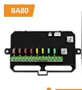 Auxbeam 6 Gang Switch Panel BC60, Universal Circuit Control Relay System Box with Automatic Dimma...