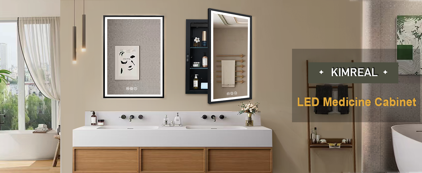 led medicine cabinet