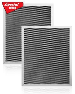2PCS 5443 Dehumidifier Filter Fit for Whole-House Dehumidifiers Models 1830 1850 1852 and Ventilation Models 8191 8192 Replacement MERV 8 Filter 10"x12"x1"