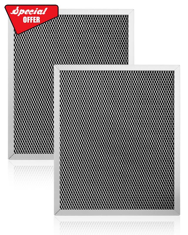 2PCS 5443 Dehumidifier Filter Fit for Whole-House Dehumidifiers Models 1830 1850 1852 and Ventilation Models 8191 8192 Replacement MERV 8 Filter 10"x12"x1"