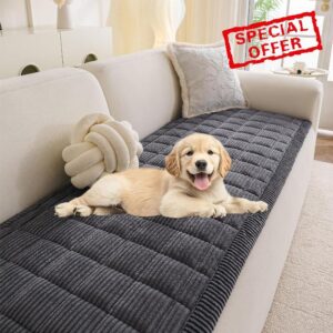 MYSKY HOME Couch Cover for Dogs Washable