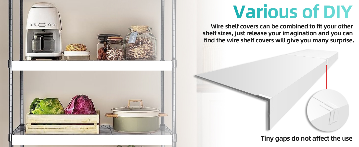 wire shelf cover 5 pcs