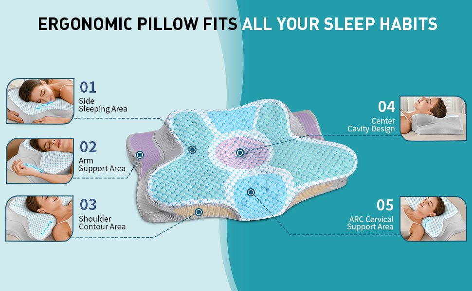 memory foam pillows