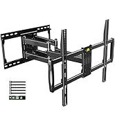 FORGING MOUNT Heavy Duty Tilting TV Wall Mount for Large TVs 55-120 Inch, Tool-Free Tilt Low Prof...