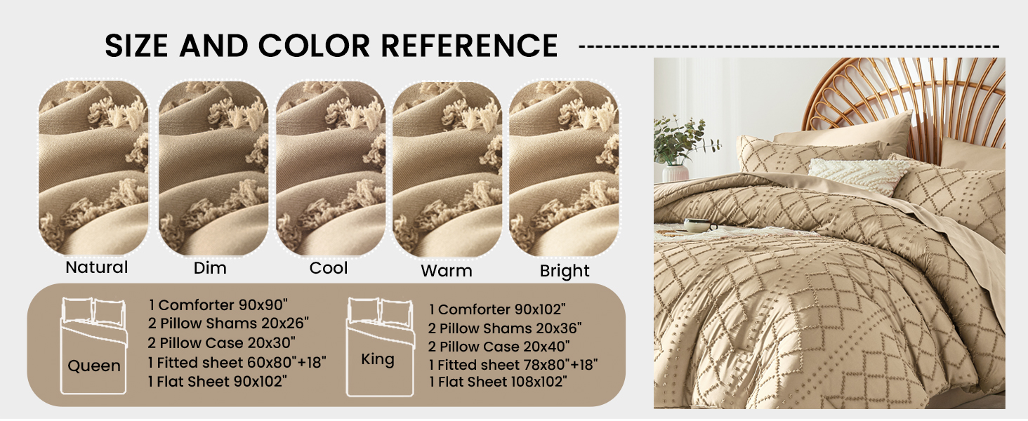 boho queen comforter