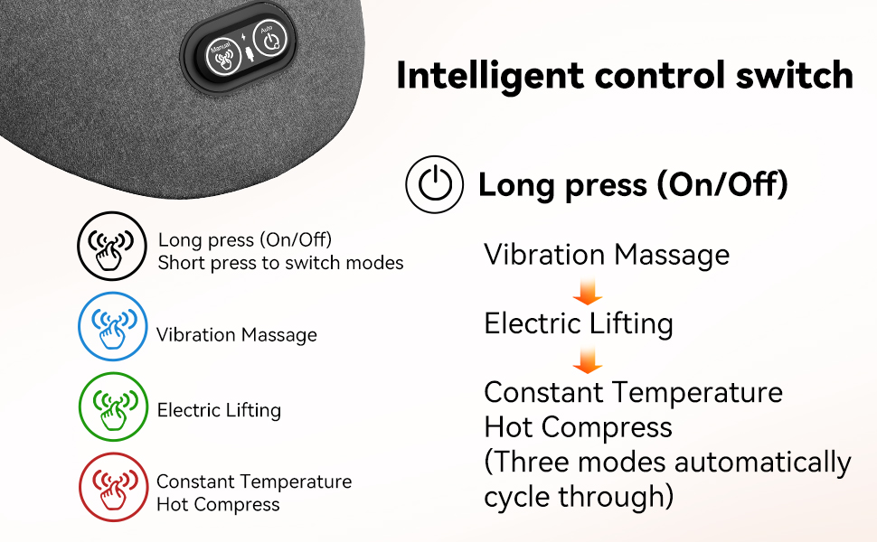 electric lumbar support pillow lower back pillow lumbar massager lower sciatica pain relief devices