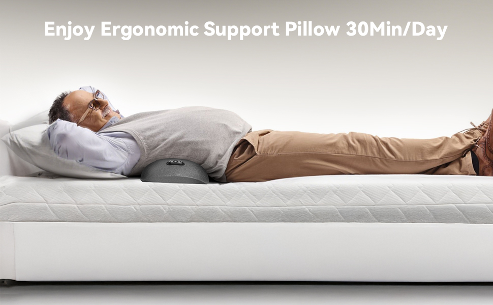 Lumbar Massager for Office Chairs lower back pillow sciatica pain relief devices vibration massager