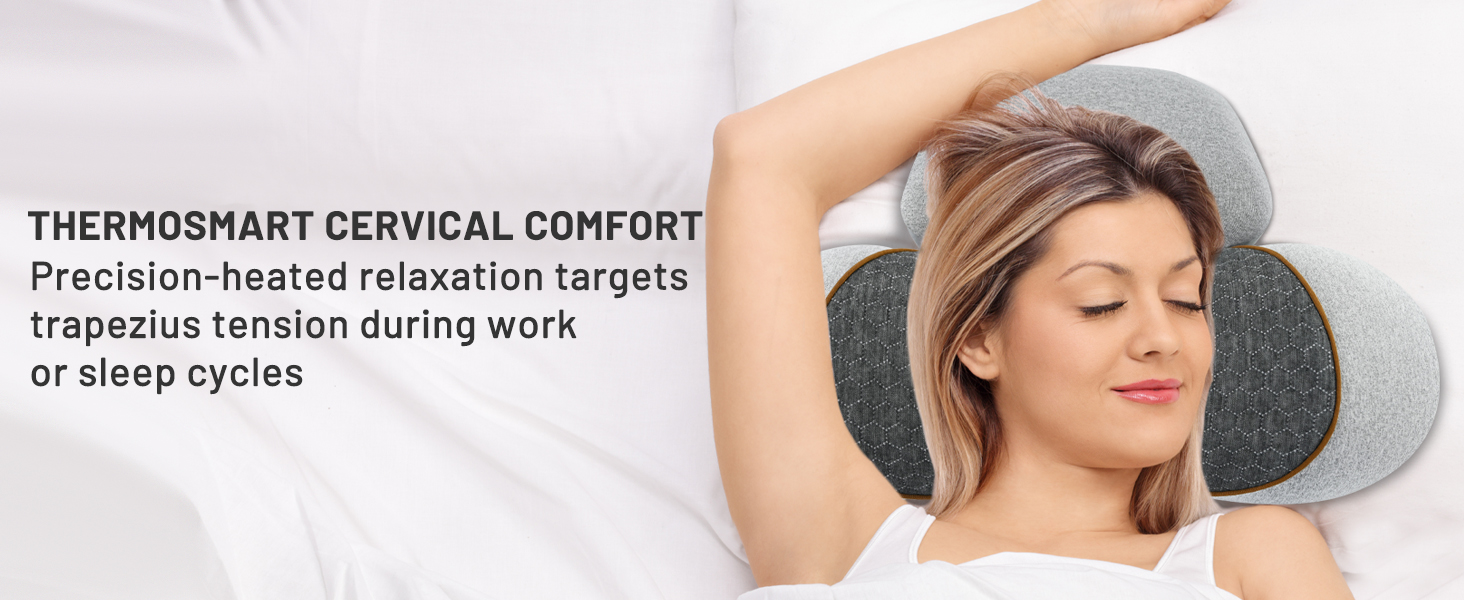 callixe thera pillow massage neck hump