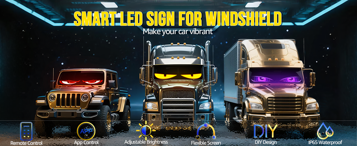 led eyes for car
