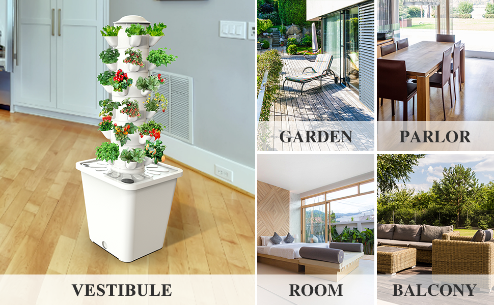 Aerial Planting Garden