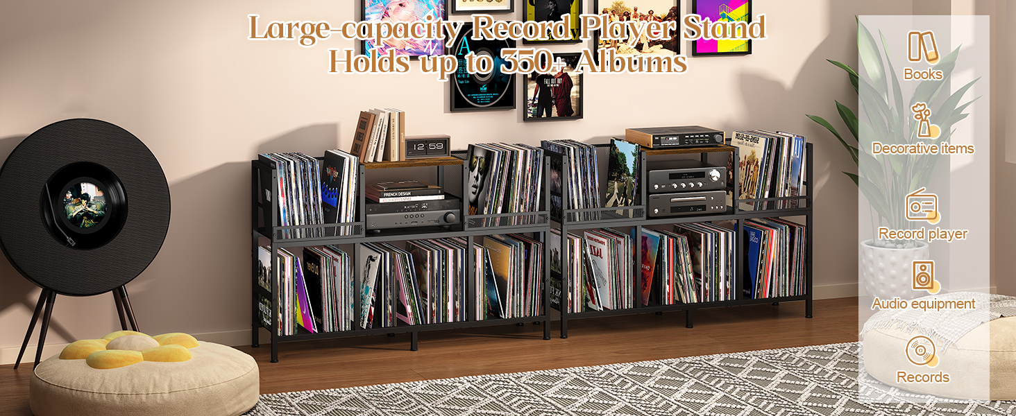 Turntables Record Player Stand
