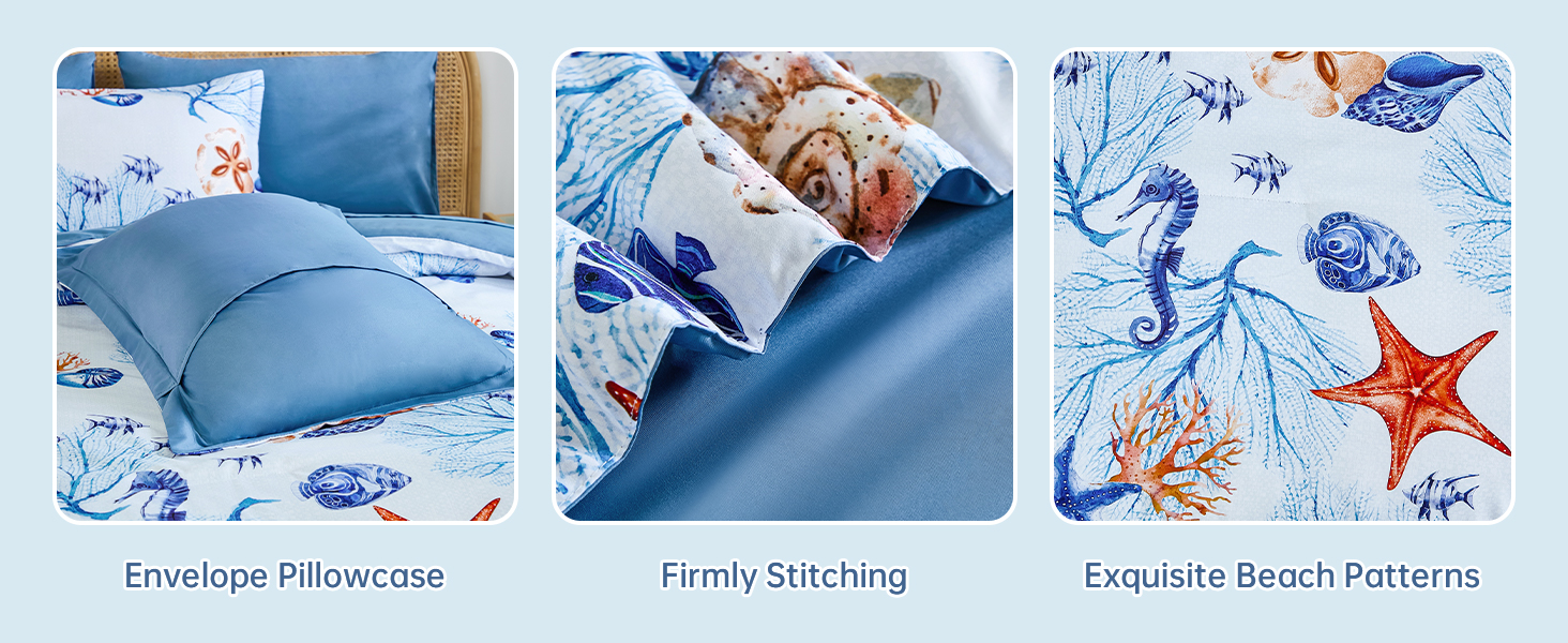 7 pieces comforter set
