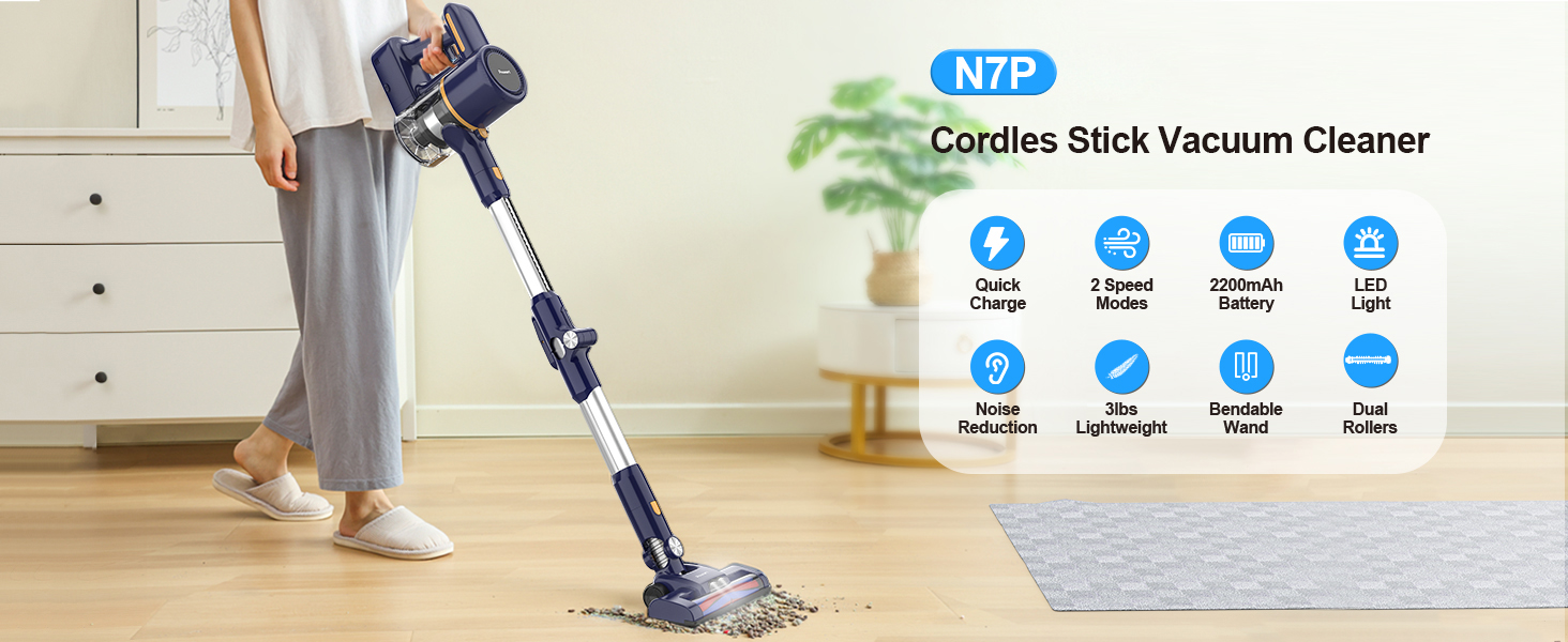 cordless stick vacuum cleaner