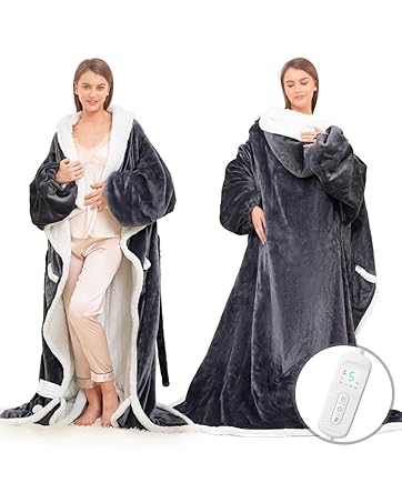 electric wearable blanket