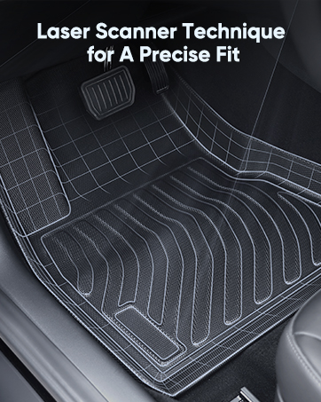 COTAZA All Weather Custom Fit Car Floor Mats, Car Accessories
