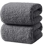 REDKISS 4-Piece Bath Towel Set - 2 Hand Towels, 2 Bath Towels | Premium Quality, Super Absorbent,...