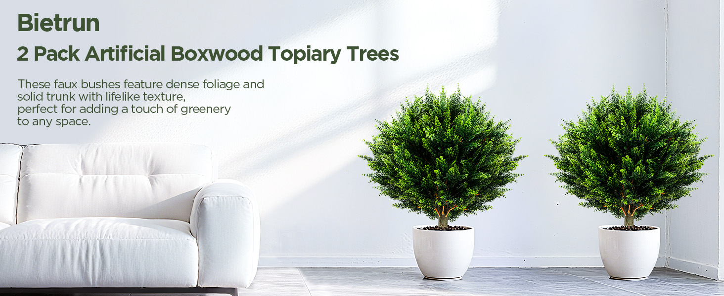 Artificial boxwood