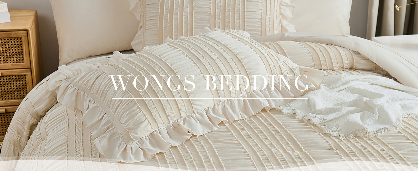 ruffle comforter