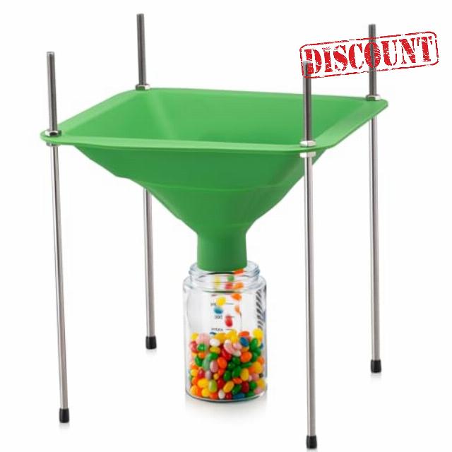 Extra Large Silicone Funnel Collapsible for Harvest Right Freeze Dryer
