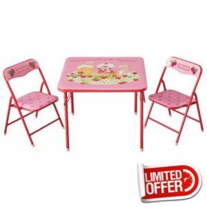 Strawberry Shortcake Kids Activity Table and Chair Set