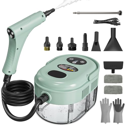 Handheld Steam Cleaner with 6 Levels Adjustable Handle