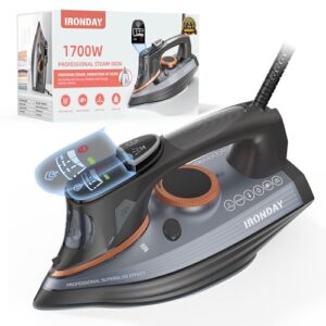 1700W Iron Non-Stick Ceramic Soleplate